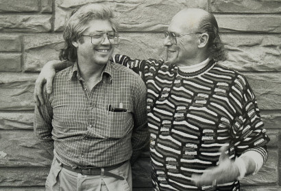 Image of Larry Coryell and Don Lanphere.