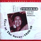 Image of Hep CD82 - Ella Fitzgerald - Live at the Savoy - 1939-40